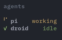 herdr sidebar agent list
